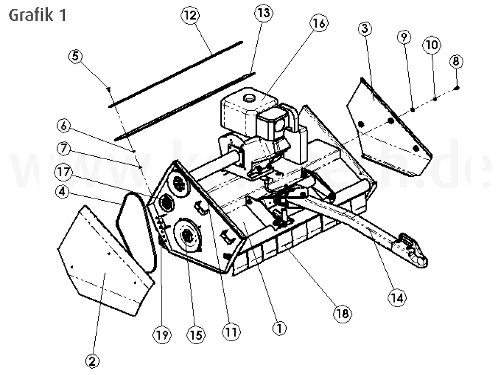 expl-schlegelmulcher-sg-01 Ersatzteilanfrage für ATV SG-Mulcher