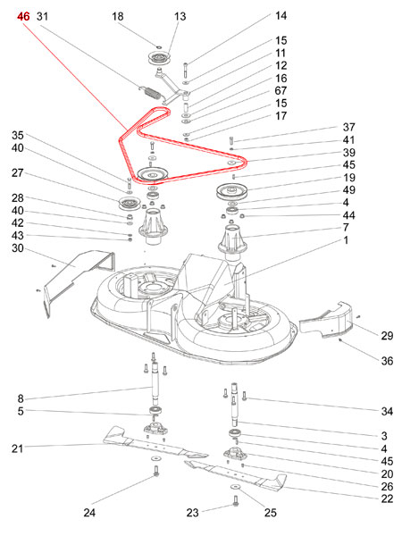 ersatzteile-rasentraktor-keilriemen-messer-antrieb-silvertrac-pro-kokotech-_0 Keilriemen Messer-Antrieb Silvertrac PRO