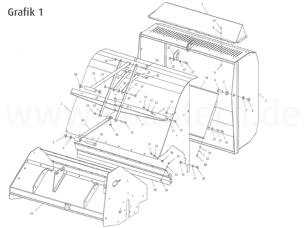 Ersatzteilanfrage Mulcher T-10 pick up