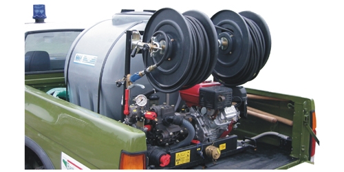 Aufbauspritze mit 500 Liter Tank