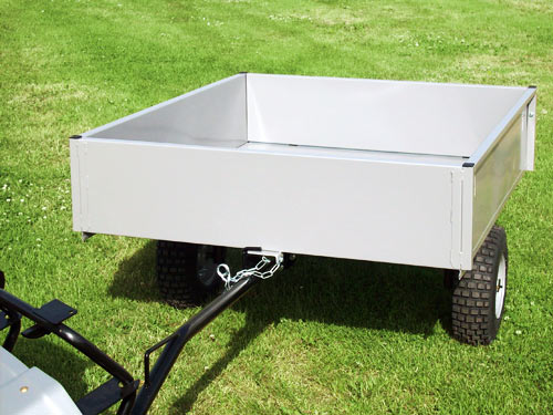Anhänger 350 kg kippbar (größere Mulde)