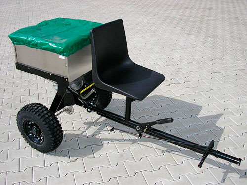 Streuanhänger für Einachser - 100 Liter