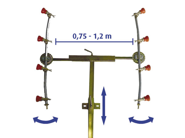 weinbauspritzgest-nge Weinbauspritzgestänge optional gegen Aufpreis