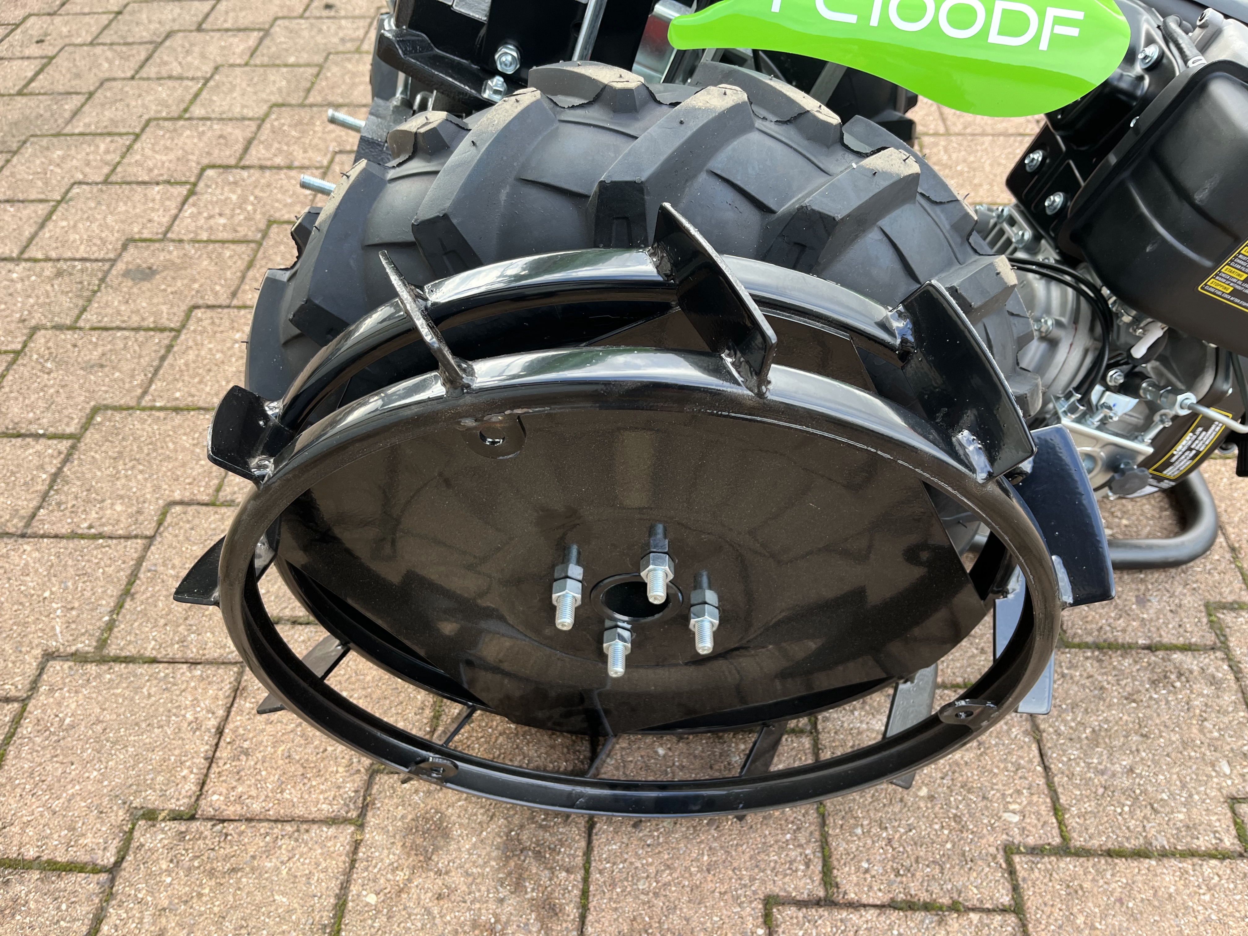 Eisenräder 410 mm einfach