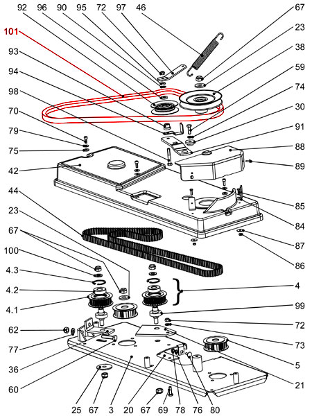 ersatzteile-rasentraktor-keilriemen-maehwerks-antrieb-silvertrac-max-und-4wd-kokotech-_0 Keilriemen Mähwerks-Antrieb Silvertrac MAX und 4WD